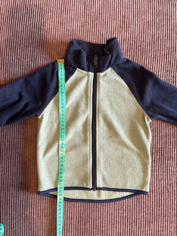 Флисовые кофты на молнии, размер 92-98