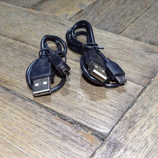 HDMI კაბელები, USB mini და USB micro კაბელები