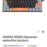 Игровая клавиатура Marvo KG903 40% 2