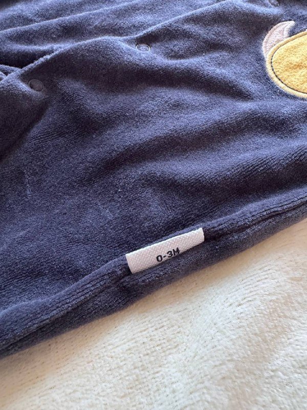 Велюровый костюм для детей 0-3 месяца 2