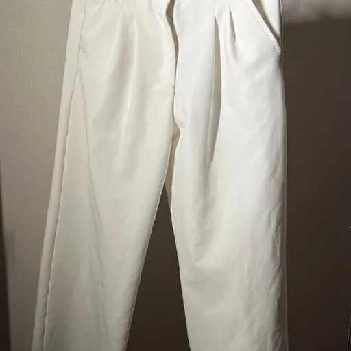 Белый брючный костюм Zara