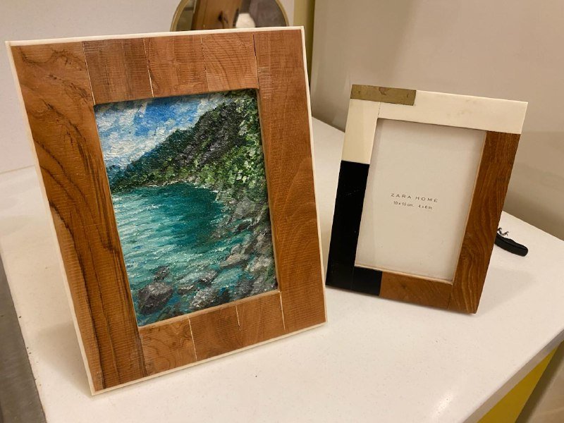 Коврик, плед, зеркало, фоторамки, декоративные подушки 4