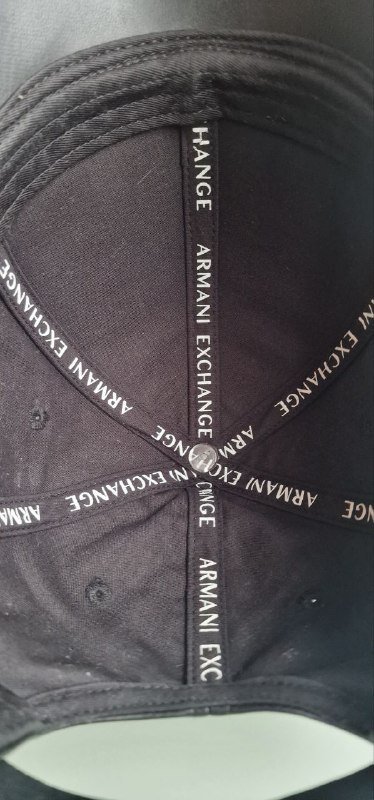 Бейсболка из экокожи Armani Exchange 4