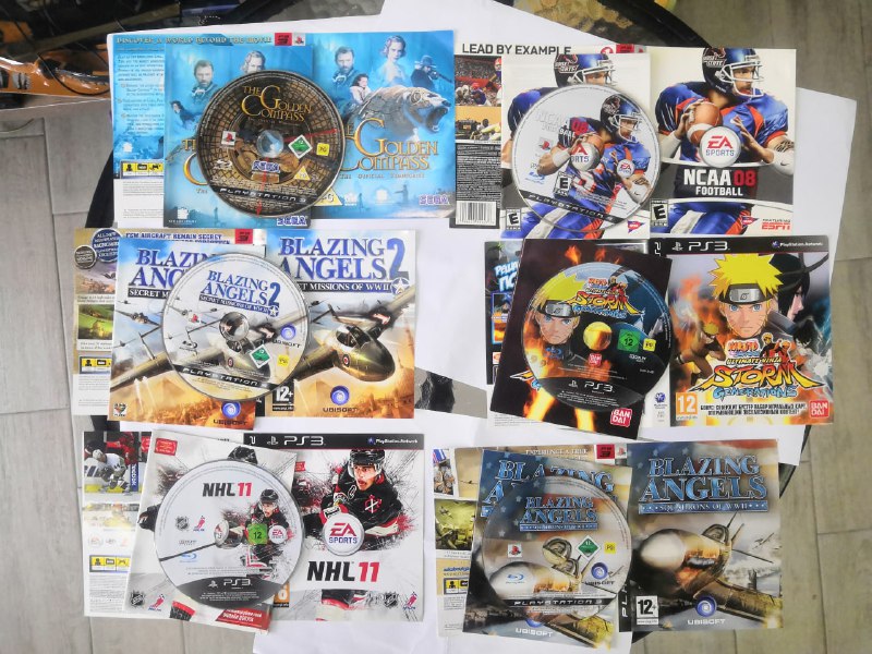 Лицензионные Игры PS3 набор 48 штук 2