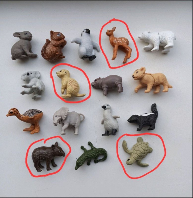 Игрушки из киндеров для обмена 2