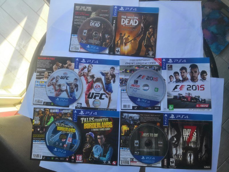 Лицензионные игры PS4 и PS3 5