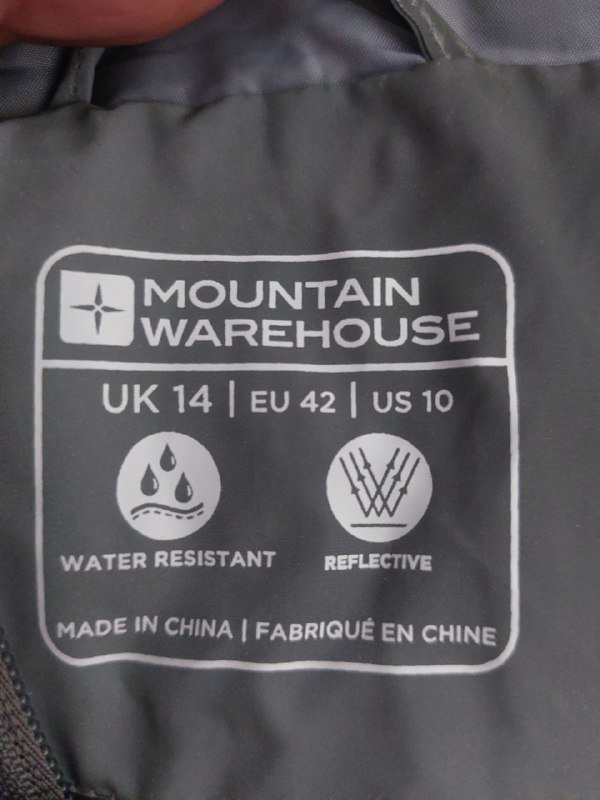 Светоотражающая Женская куртка Mountain Warehouse размер M,L 5