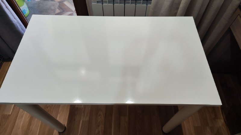 Стол разборный офисный белый 90x52 см 2 штуки 2