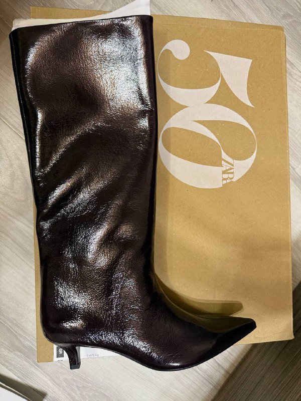 Сапоги Зара 38 размер новые