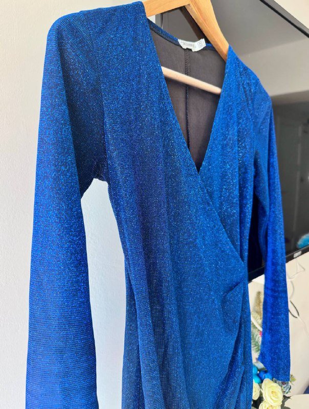 Синее женское платье 42-44 2