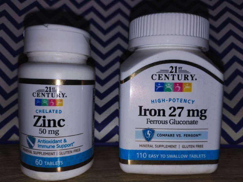 Хелатный цинк, Железо 21st Century