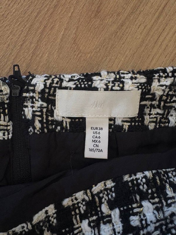 твидовая юбка H&M, джинсовая юбка Mango 2