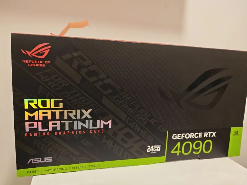Видеокарта ASUS ROG Matrix Platinum RTX 4090 1
