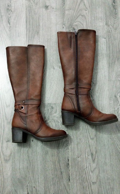 Женские длинные сапоги, резиновые сапоги