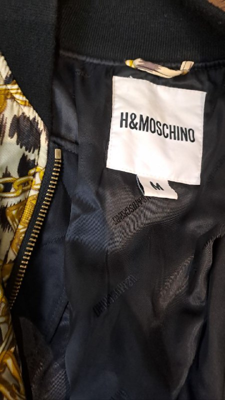 Бомбер Moschino H&M 2