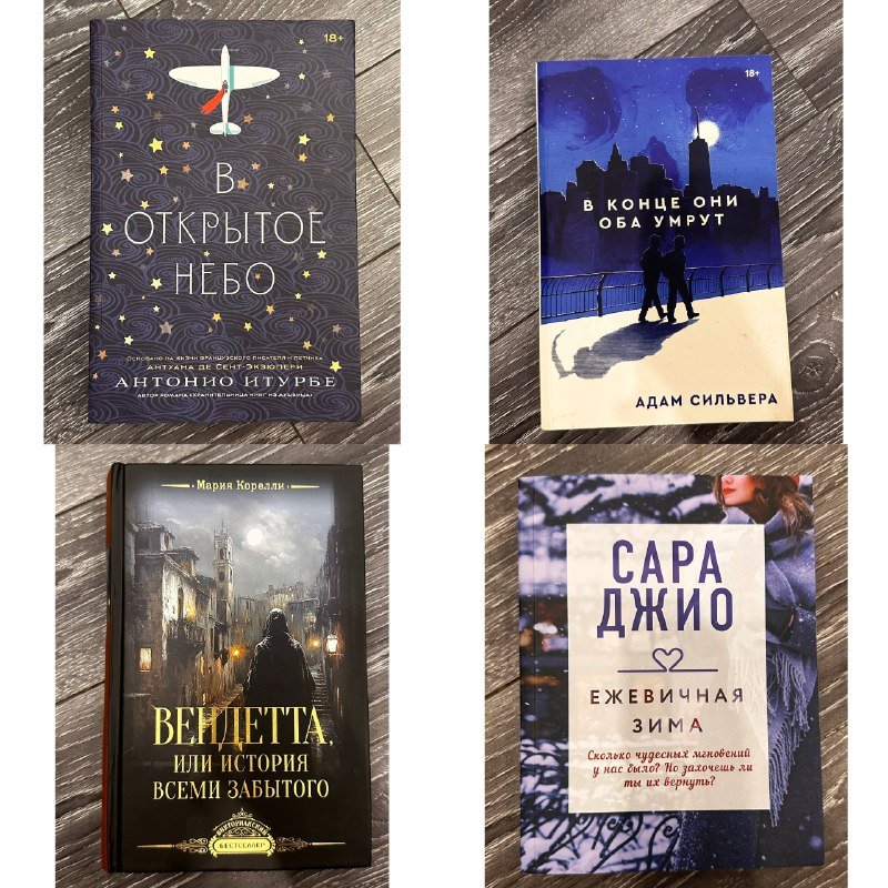 Книги Антонио Итурбе, Адам Сильвера, Мария Корели, Сара Джио