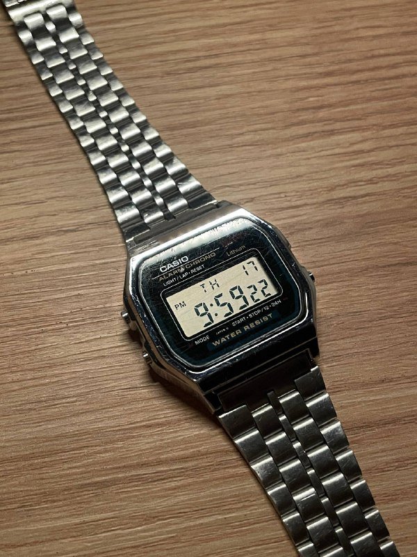 Casio a159w, Apple Watch Series 3 38mm