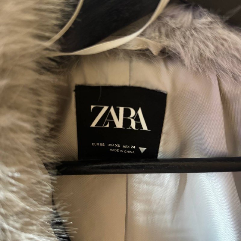 Шуба Zara XS 2