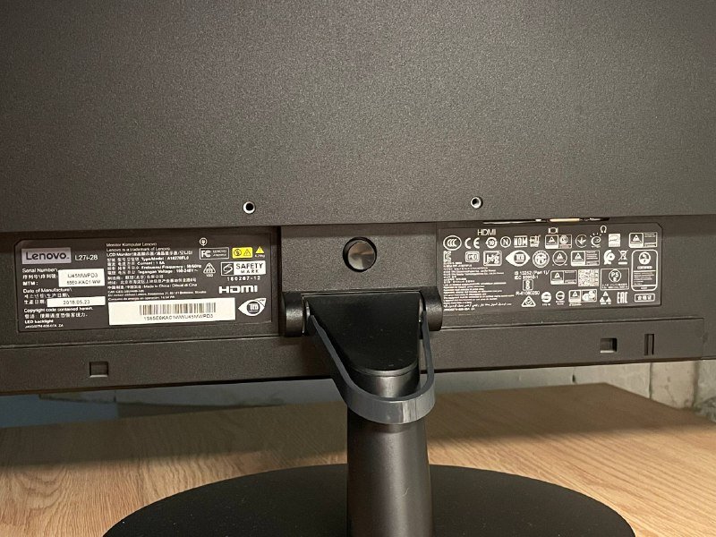 Монитор Lenovo 27 L27i-28 Full HD IPS 75Hz 2