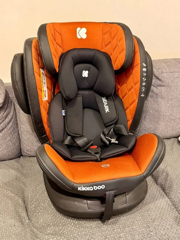 Поворотное детское автокресло Kikkaboo Stark ISOFIX 1