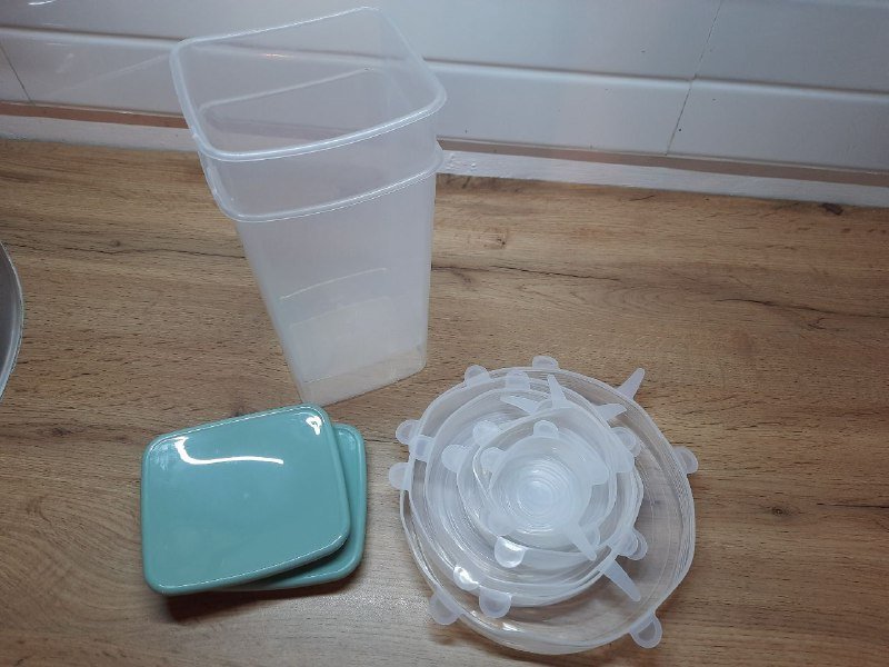 Кухонные контейнеры, масленка, силиконовые коврики, формы для выпечки, кувшин, заварочный чайник, лежанка для кошек и собак 3