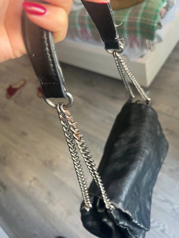 Черная сумка Zara 4