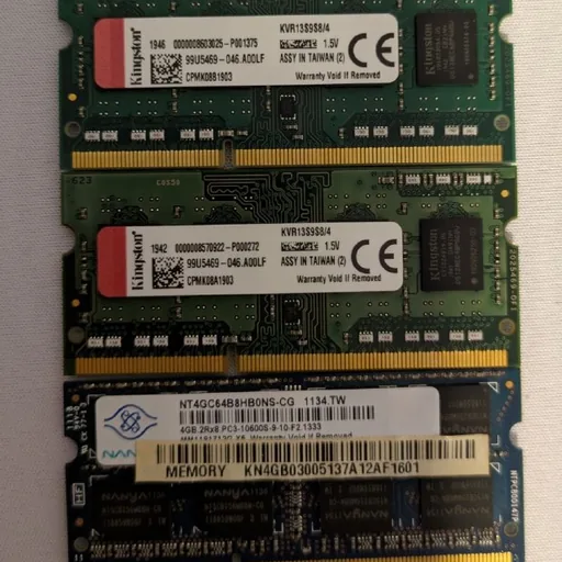 Память для ноутбука DDR3 PC3-10600 4GB