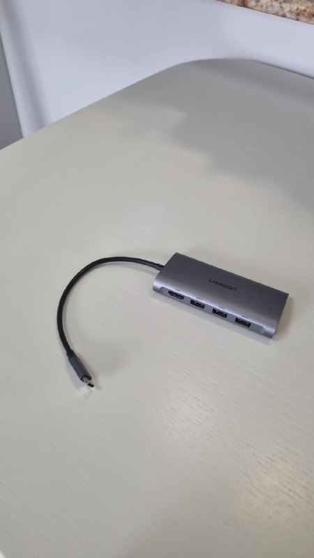 USB Хаб Ugreen CM121 Type-C Ethernet HDMI USB 3.0