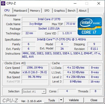 Компьютер i7 3770, Mb h61, RX 580 4GB, 16GB RAM, SSD, HDD 3