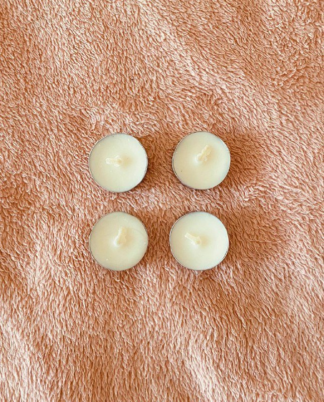 Ванильные чайные свечи