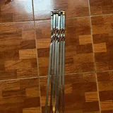 Brazier with skewers and gas burner 6