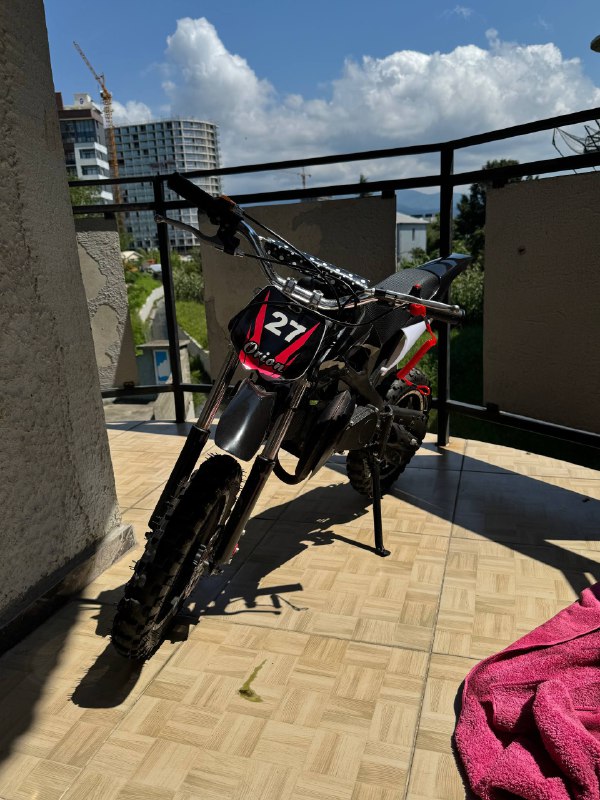 Бензиновый маленький питбайк для детей 6-12 лет 2