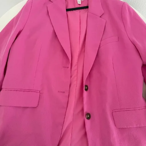 Пиджак oversize H&M, туфли-лодочки