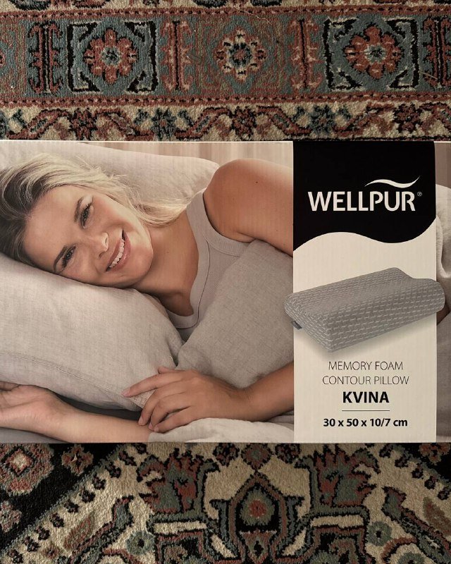 Ортопедическая контурная подушка Wellpur Kvina