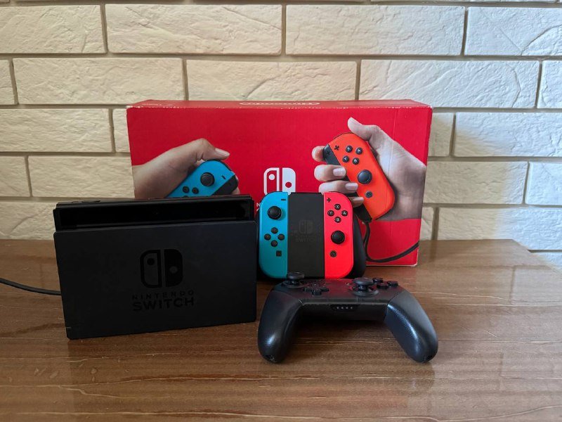 Nintendo Switch с аксессуарами и SD Card 512 ГБ 2