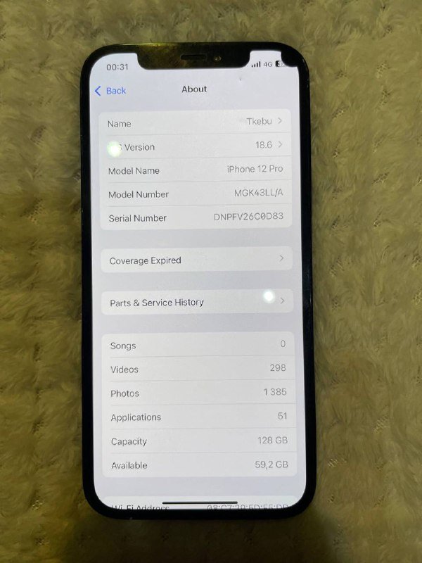 Iphone 12 Pro 128Gb 4