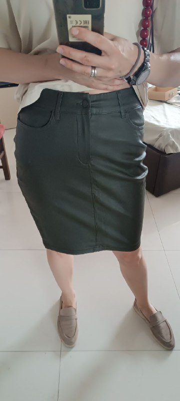 Юбка белая, терракотовая, болотная, цветная размеры M 6