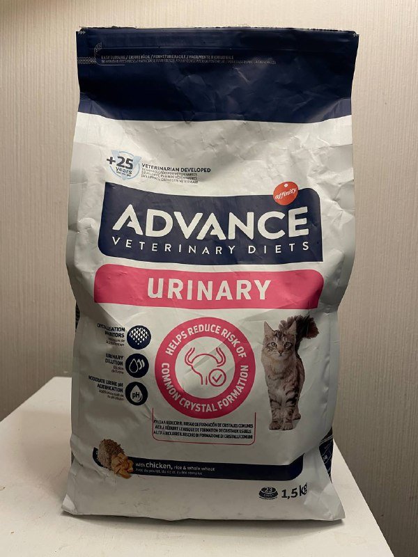 Корм Advance Urinary для кошек 1.5 кг