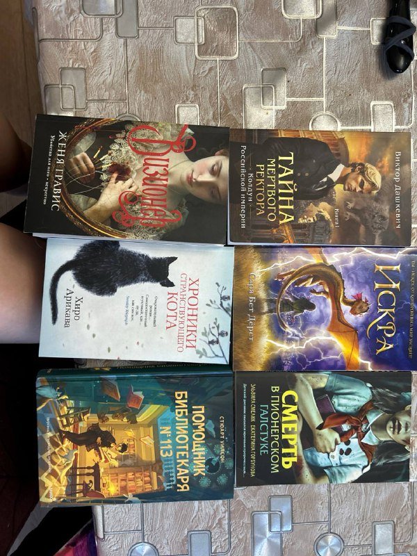 Тайна мертвого ректора, Искра, Смерть в пионерском галстуке, Визионер, Хроники странствующего кота, Помощник библиотекаря номер 113