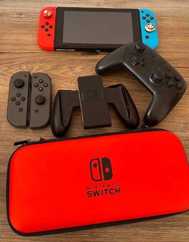 Nintendo Switch, аксессуары, игры