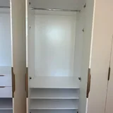 Спальный гарнитур с кроватью, шкафом и матрасом 6