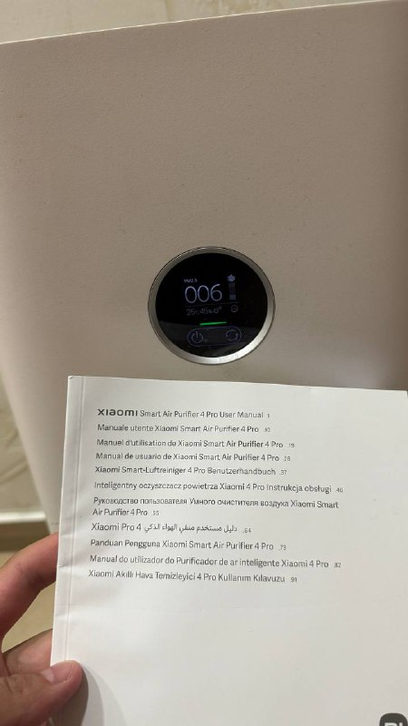Очиститель воздуха Xiaomi Smart Air Purifier 4 Pro 4