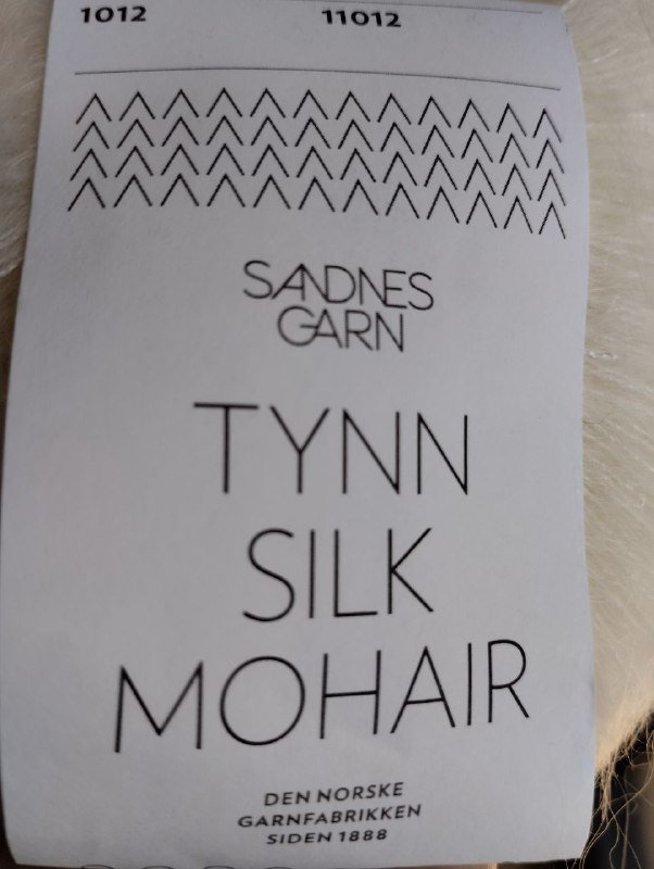 Пряжа Sandnes Garn Tynn Silk Mohair пять клубочков 2