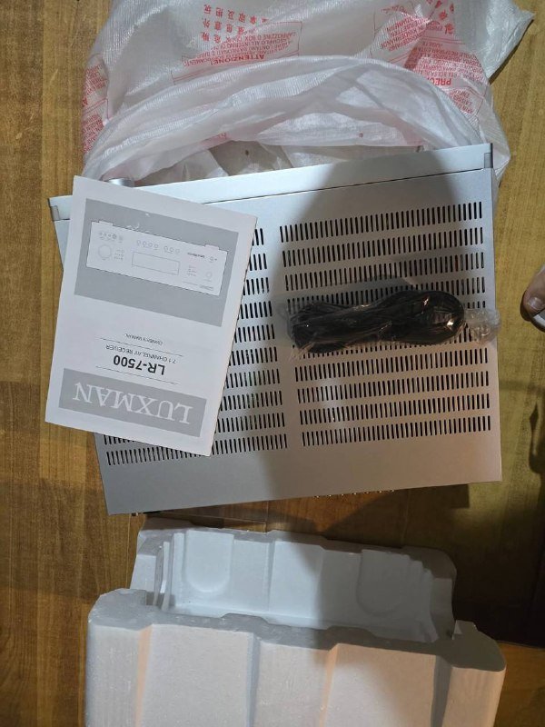 Динамики Zingal и усилитель LR-7500 luxman 3