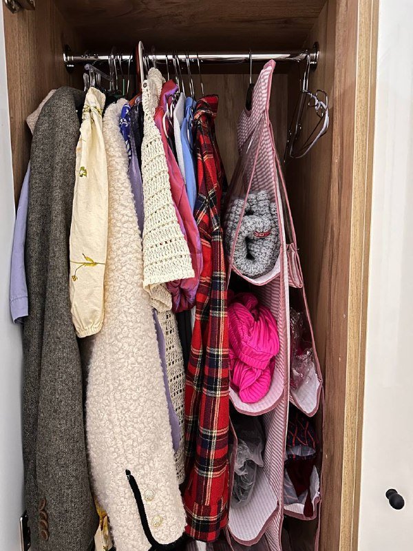 Этажерка черная в 3 яруса, Органайзер подвесной в шкаф 5