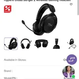 HyperX беспроводные наушники 1
