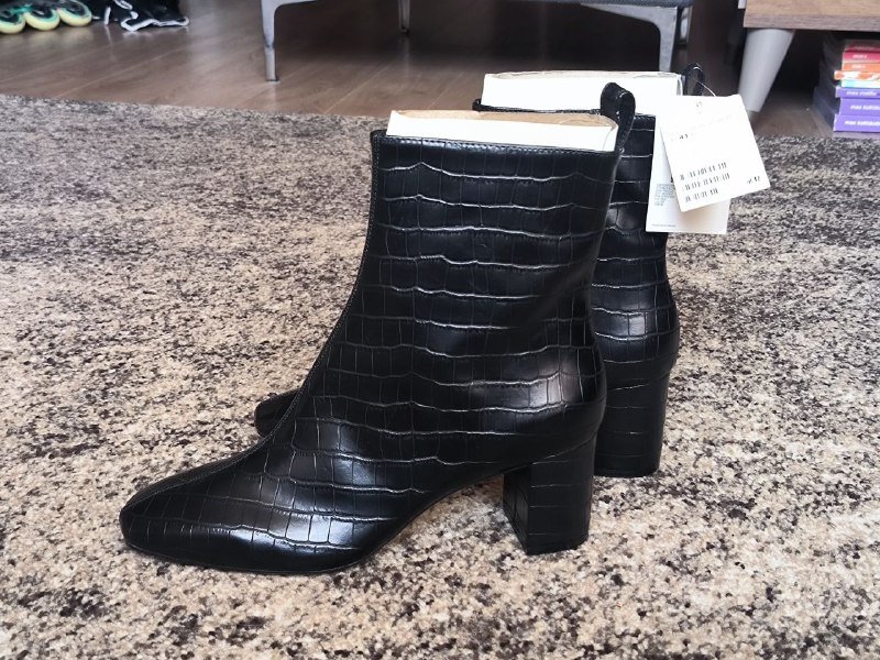 Ботильоны H&M размер 41 черные женские 2