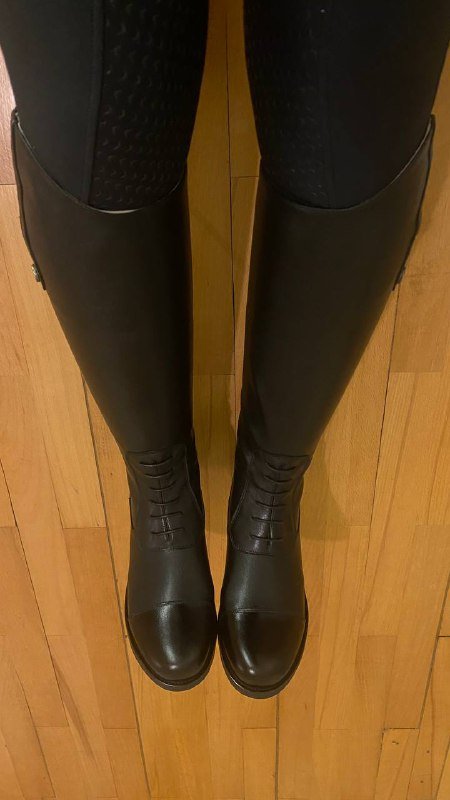 Сапоги для верховой езды из натуральной кожи 3