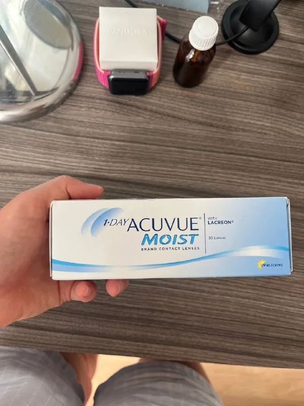 Контактные линзы ACUVUE MOIST -3,5, 30 штук 1