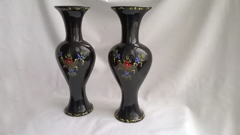 Керамические вазы, 2 шт.